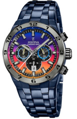 Hodinky Festina Chrono Bike Special Edition F20709/ Cyklistická vášeň v modré limitované edici