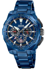 Hodinky Festina Chrono Bike 2025 Special Edition F20729 Modrá Special Edition s červeným závodním akcentem