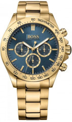 Hodinky HUGO BOSS Ikon Modrá a zlatá v sebevědomém BOSS stylu
