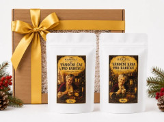 Vánoční vintage sada pro babičku – káva 100 g + čaj 50 g Tentokrát přinášíme něco dobrého my, babi