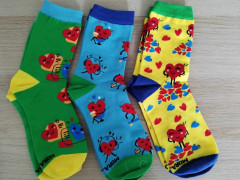 Ponožky Rozkošné srdíčka dámské, 3 pack