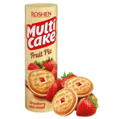 Oplatky Roshen Multi Cake Strawberry 180g