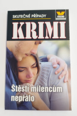 Kniha Skutečné případy - Štěstí milencům nepřálo